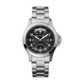 KHAKI FIELD Black / Stainless Steel Black Dial