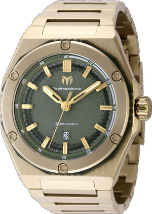 Coral Legacy 45mm / Olive Green / Gold Olive Green Dial