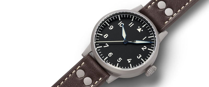 Heidelberg Pilot Watch Original 39mm Automatic | Black Dial