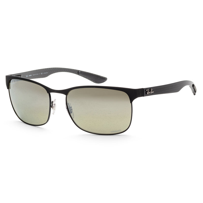 Chromance Black Top on Matte Black Frame, Grey Mir Grey Gradient Polar Lens |  Dial