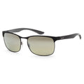 Chromance Black Top on Matte Black Frame, Grey Mir Grey Gradient Polar Lens |  Dial