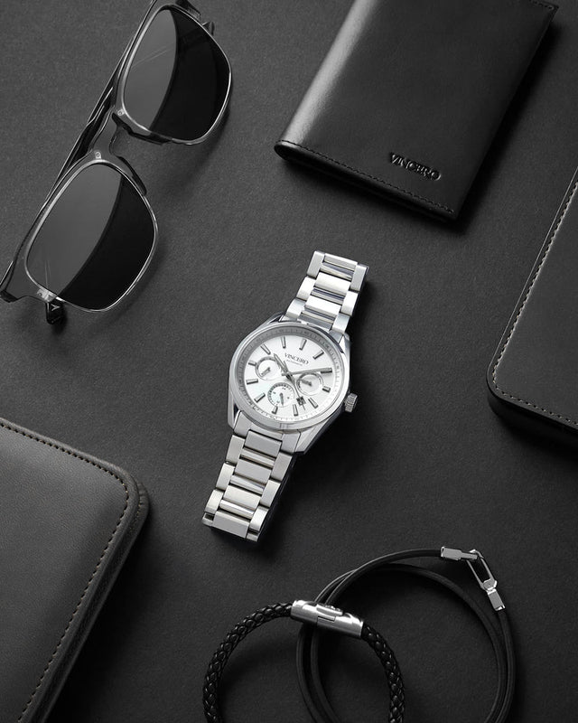 THE RESERVE AUTOMATIC - GRAY/SILVER Gray/Silver | White Dial