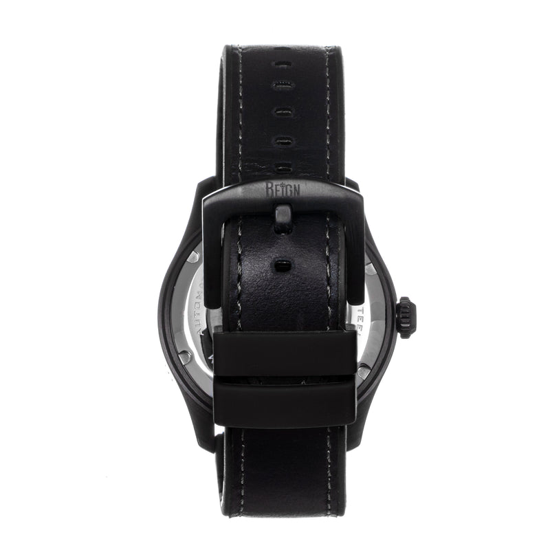 Elijah Automatic Watch W/Date Black | Black Dial