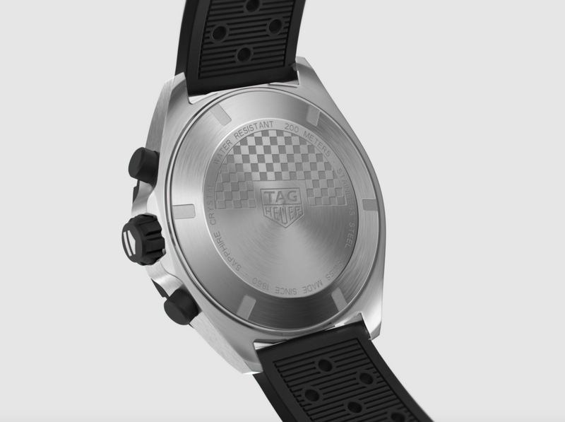 Formula 1 Quartz Black Dial, Black Bezel, Chronograph, Racing Strap | Black Dial