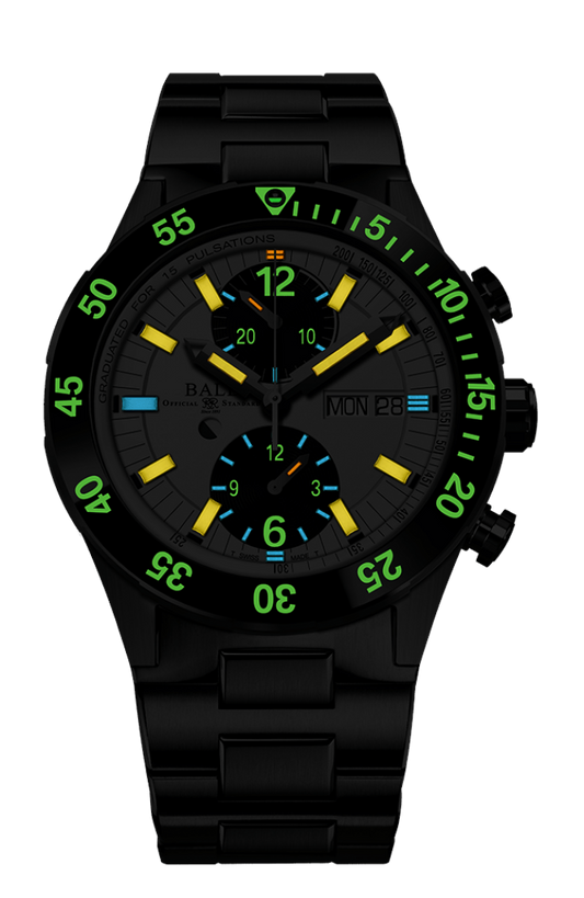 Roadmaster Rescue Chronograph White / Black White Dial