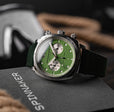 Hull Chronograph Green / Leather | Green Dial