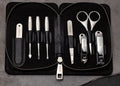 Katana 8 Piece Surgical Steel Groom Kit Black