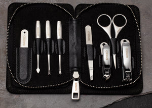 Katana 8 Piece Surgical Steel Groom Kit Black