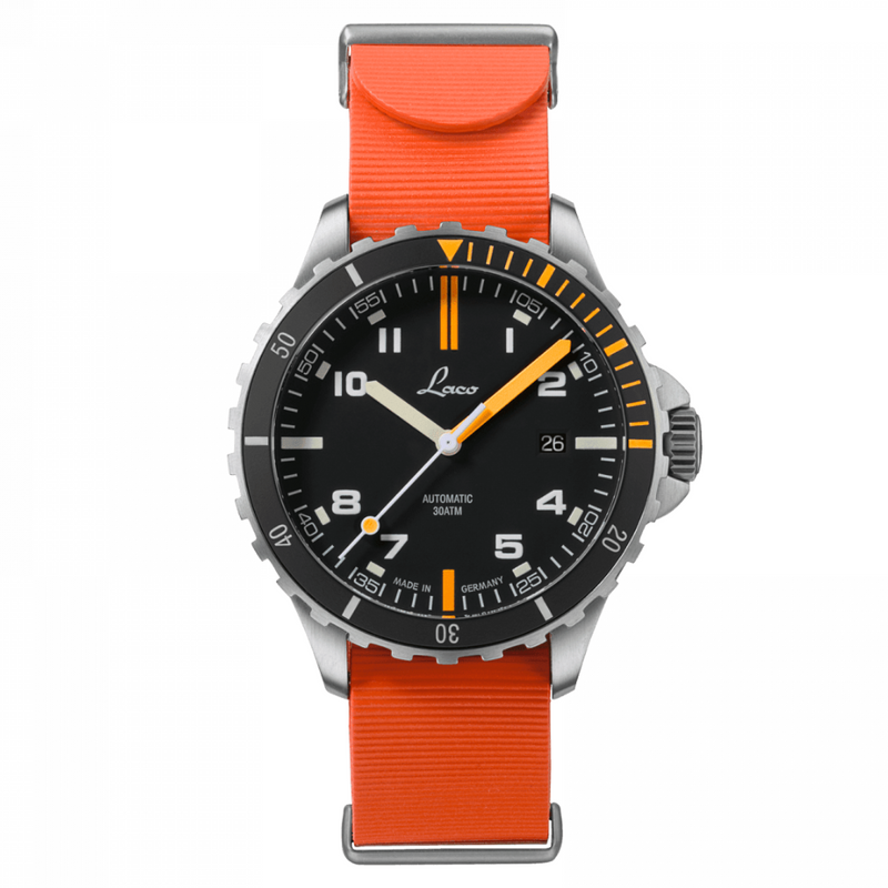 Squad Watch Mojave 42mm Rubber Nato Black Dial