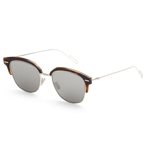 Tensifs Havana Crystal Frame, Silver Mirrored Lens |  Dial