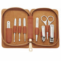 Katana 8 Piece Surgical Steel Groom Kit Camel