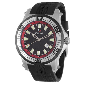 Hawk Date Black/Silver | Black Dial
