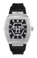 THE HEXAGON PHANTOM 44MM Black / Polyurethane Black Dial