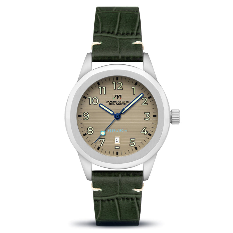 Aqua Sicura Japan Quartz Grey / Leather | Gray Dial