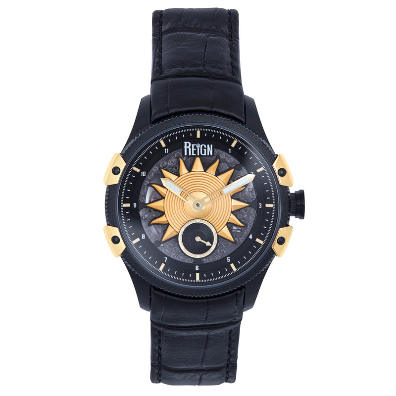 Solstice Automatic Black/Gold | Black Dial