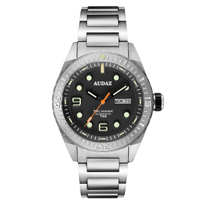 Tri-Hawk Tritium Black with Luminous Glow Black Dial