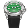 Damascus Swiss Automatic SW200 Deep Marine Explorer II Damascus/Green Dial | Green Dial