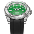 Deep Marine Explorer II Damascus – Green Dial