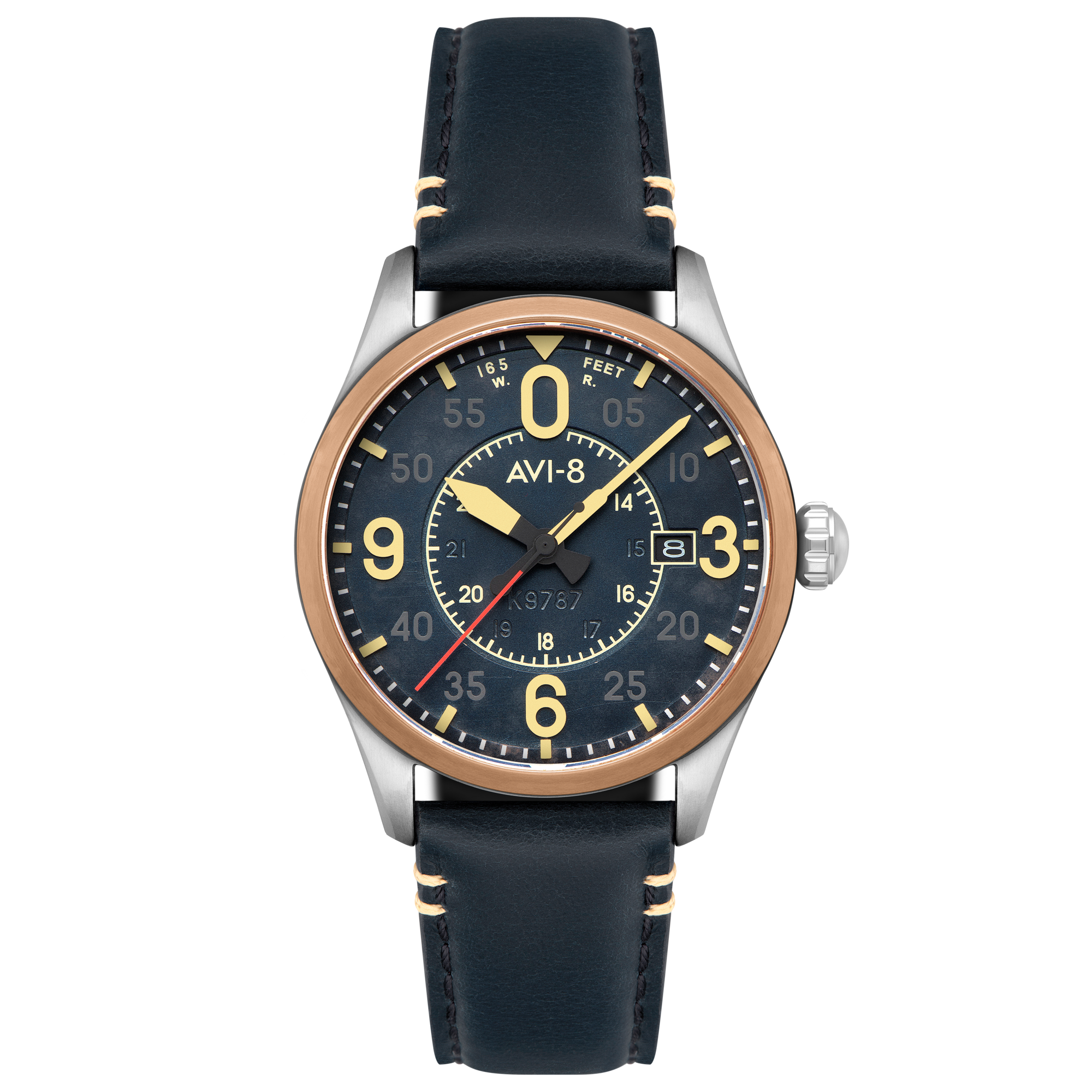 Smith Automatic Blue / Blue Leather | Blue Dial