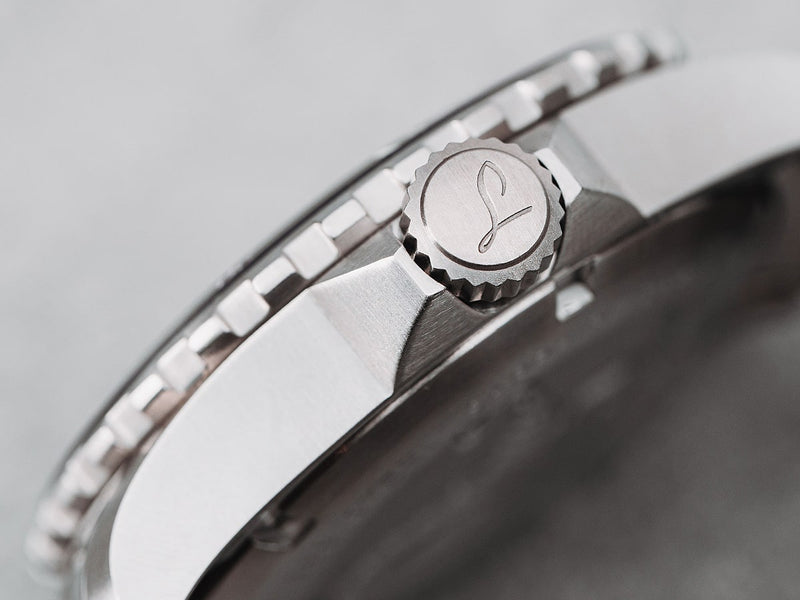 Atlantik 39.RB Rubber | Matte Black Dial