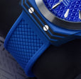 DF Carbon Fiber Automatic Blue Dial, Blue Case | Blue Dial, Blue Case Dial