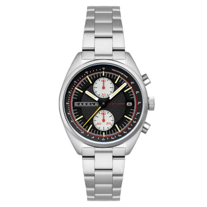 Slipstream Torque Twilight / Silver Stainless Steel Bracelet Black Dial