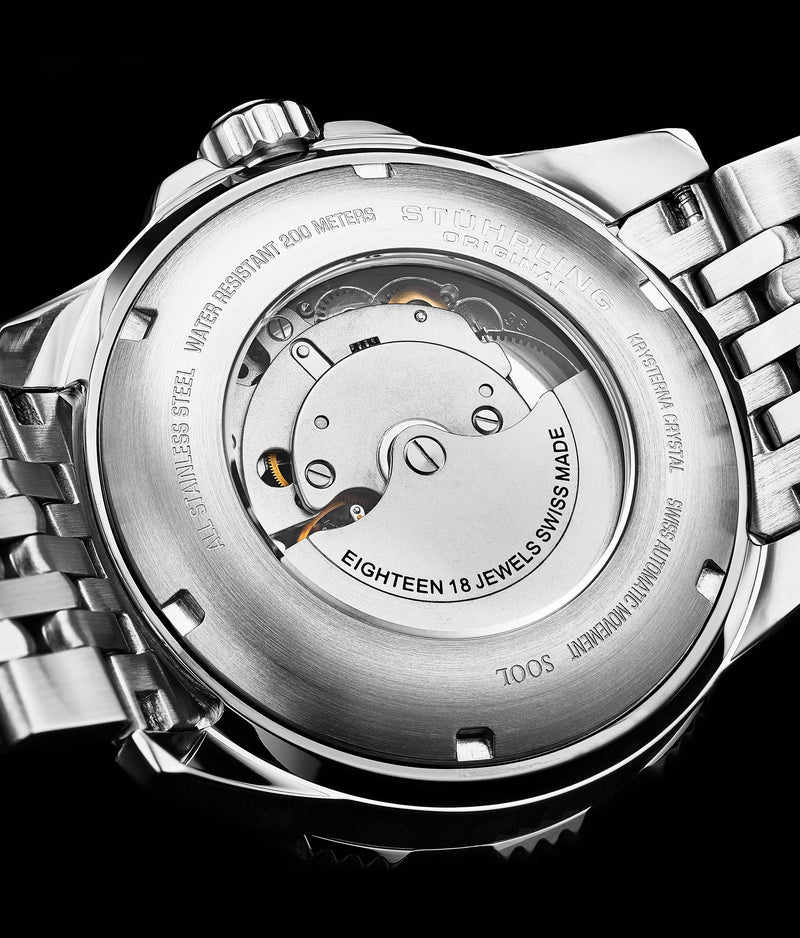 Depthmaster-1006.01 Silver/Stainless Steel | Black Dial