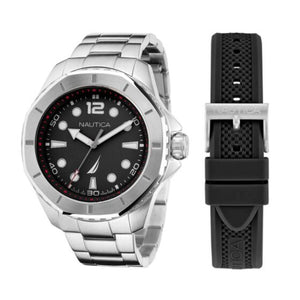 EVERYDAY Silver / Stainless Steel | Black Dial