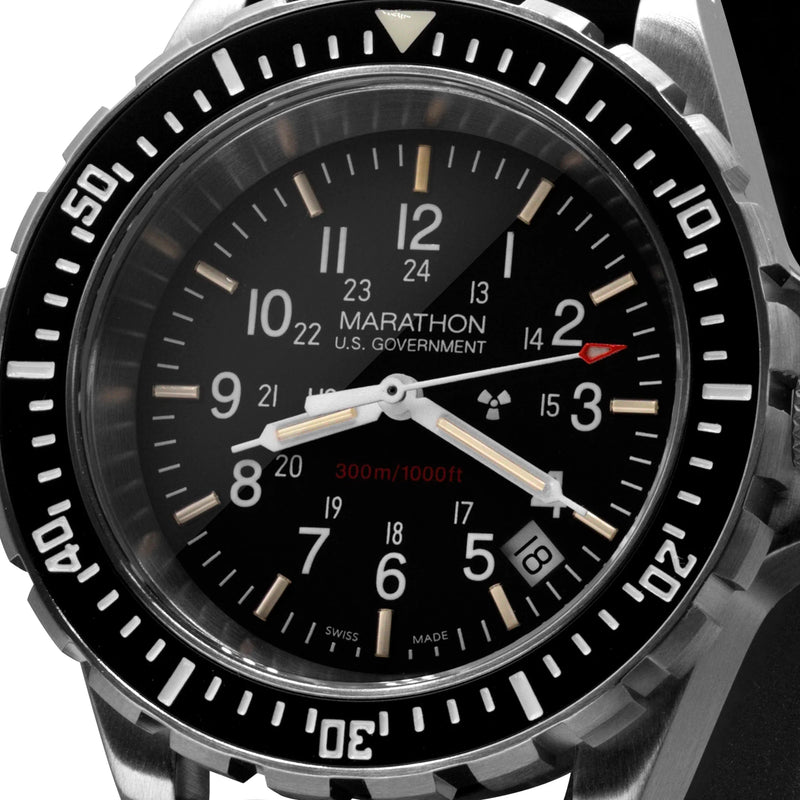 Dive SS/BKSS 3PC RUBBER (WW194007SS-0030) | Black Dial
