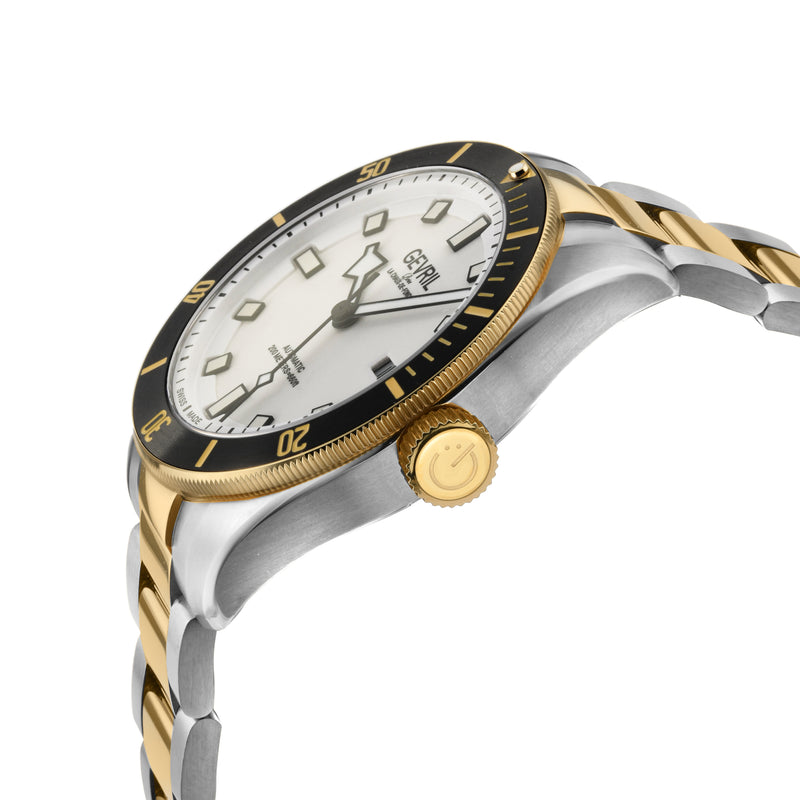 Yorkville-Diver Gevril Swiss Made Sellita SW200 “Luminous Dial” Diver Watch