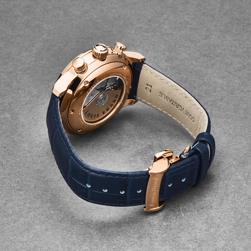 1931 78225PR15BRC37 / Blue | Blue Dial