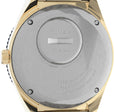 Q TIMEX Gold-Tone / Stainless Steel | Blue Dial