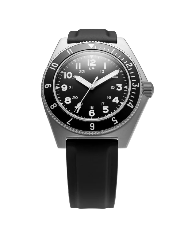 Type I-C Original Military Dive Watch | Black Dial