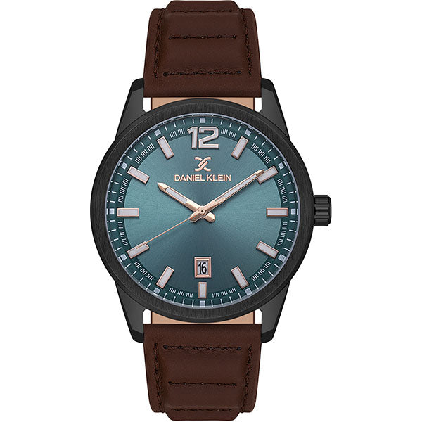 Rolling - Leather - Date - DK13667 Brown / Green Dial | Green Dial