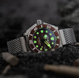 TORPEDO AUTOMATIC DIVER BROWN / STAINLESS STEEL | Brown Dial