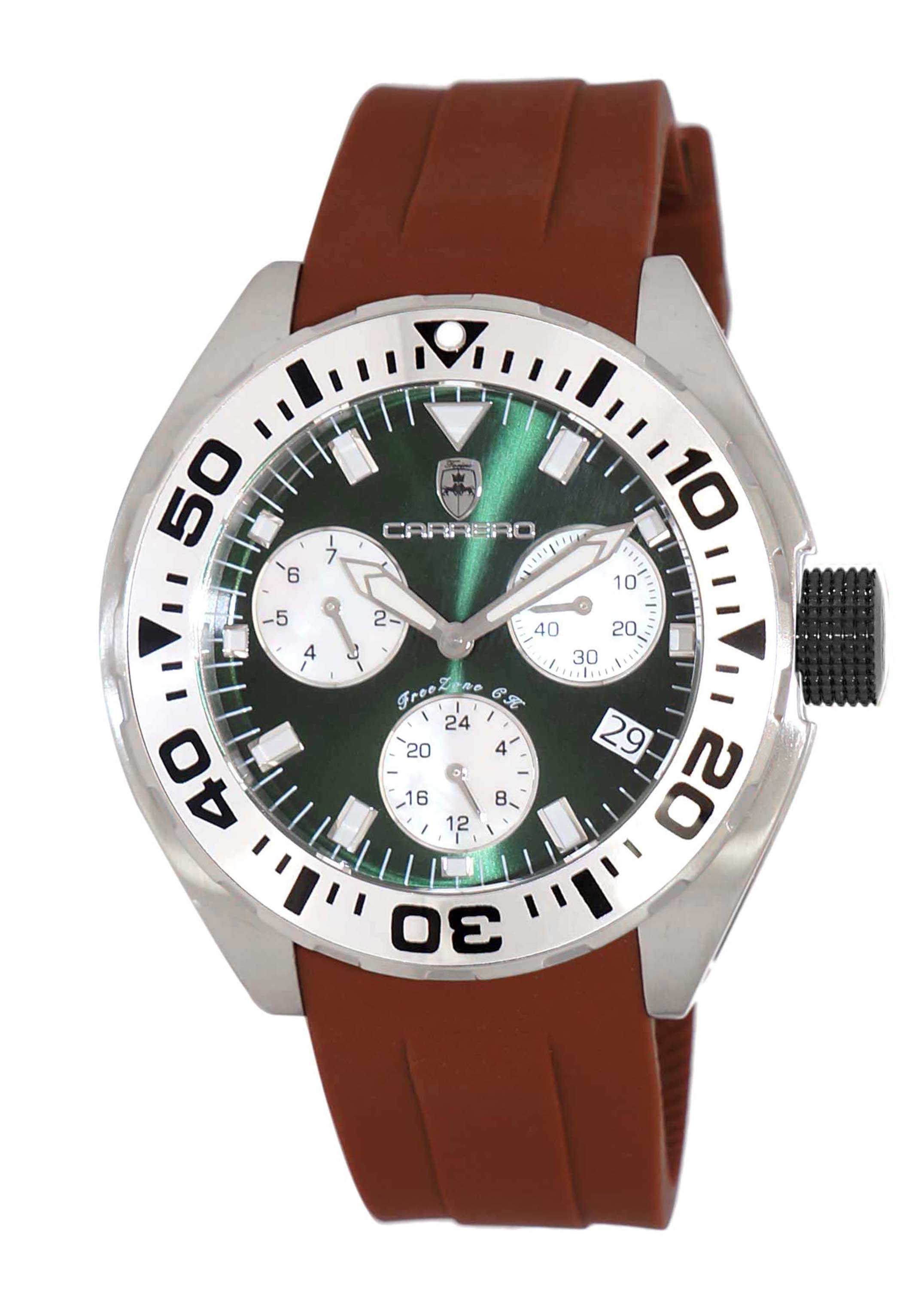ガレリオ FreeZone-CH Green / Brown | Green Dial – Watch Gang