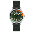 Camogli Automatic Green / Green Leather | Green Dial