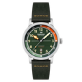 Camogli Automatic Green / Green Leather | Green Dial