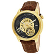 Legacy Brown/Black/Gold Leather | Gold Dial