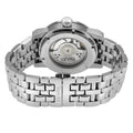 Madison Swiss Automatic Dress Watch, Silver Case, White Dial  steel | Silver Dial