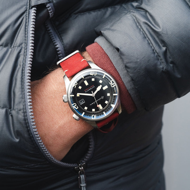 Bradner Black / Leather | Black Dial