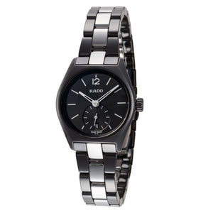 True Specchio 26.1mm / Black / Black and Silver | Black Dial