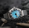 TORPEDO AUTOMATIC DIVER BLUE / STAINLESS STEEL Blue Dial
