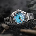 TORPEDO AUTOMATIC DIVER BLUE / STAINLESS STEEL Blue Dial