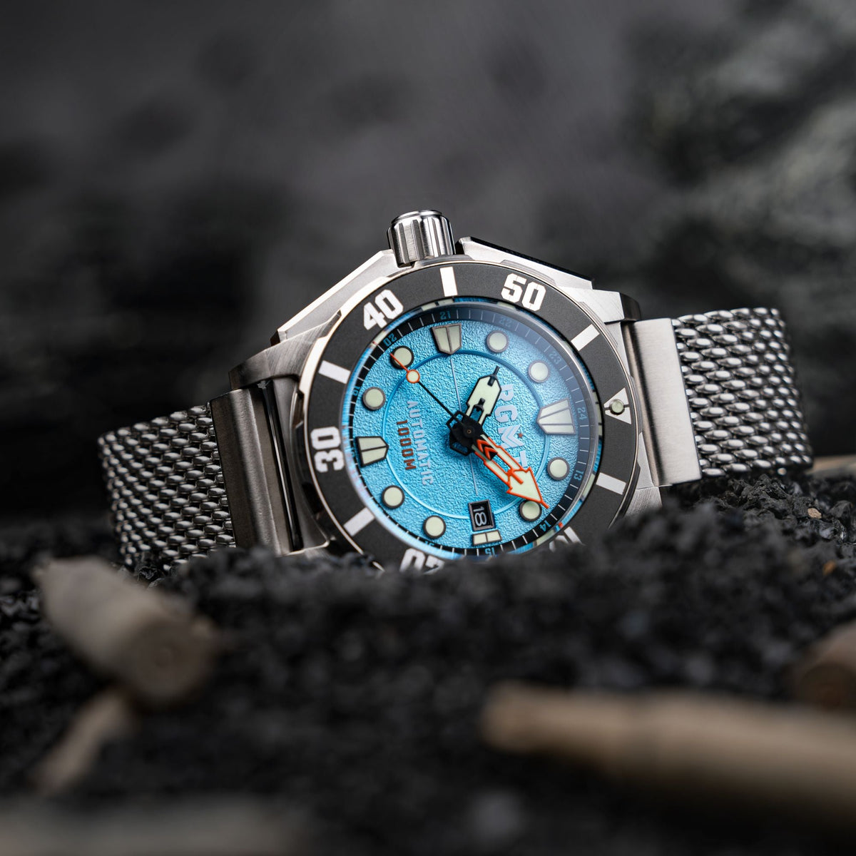 TORPEDO AUTOMATIC DIVER BLUE / STAINLESS STEEL Blue Dial