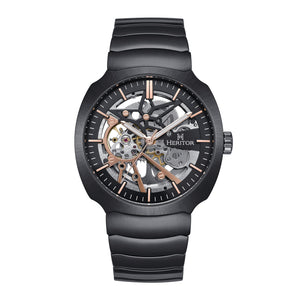 Magnus Black / Rose Gold | Black Dial