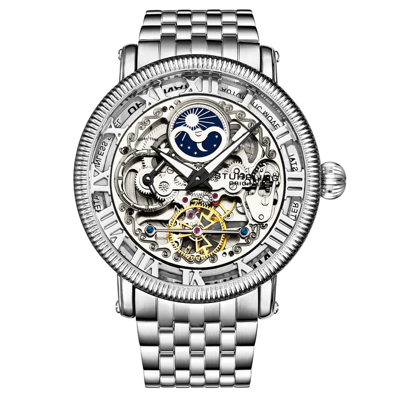 Special Reserve Automatic 48mm Skeleton Silver Silver/Stainless Steel | Silver Dial