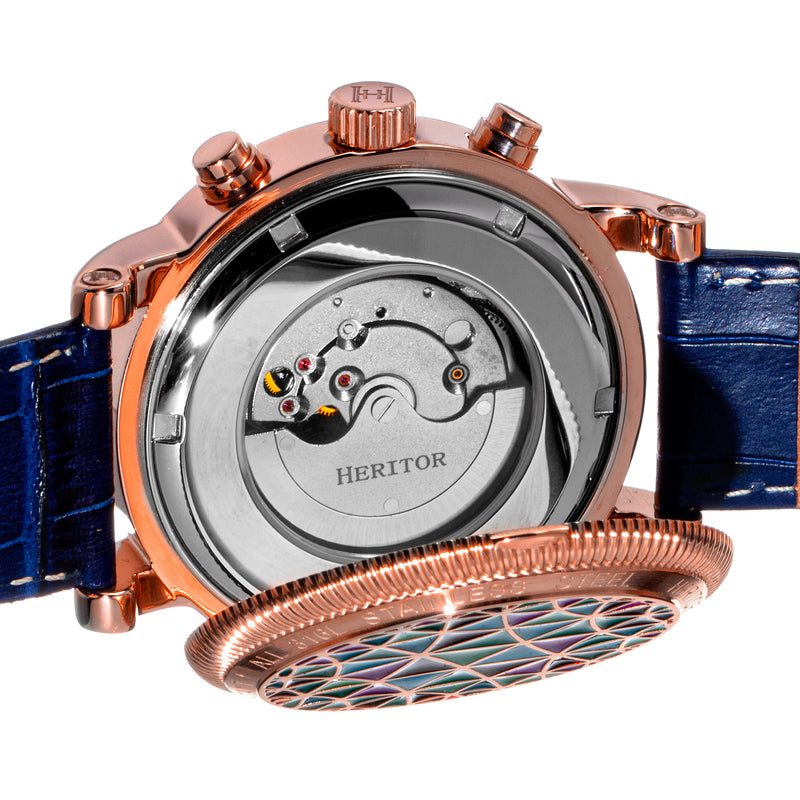 Legacy Rose Gold/Blue | Multi-colored Dial