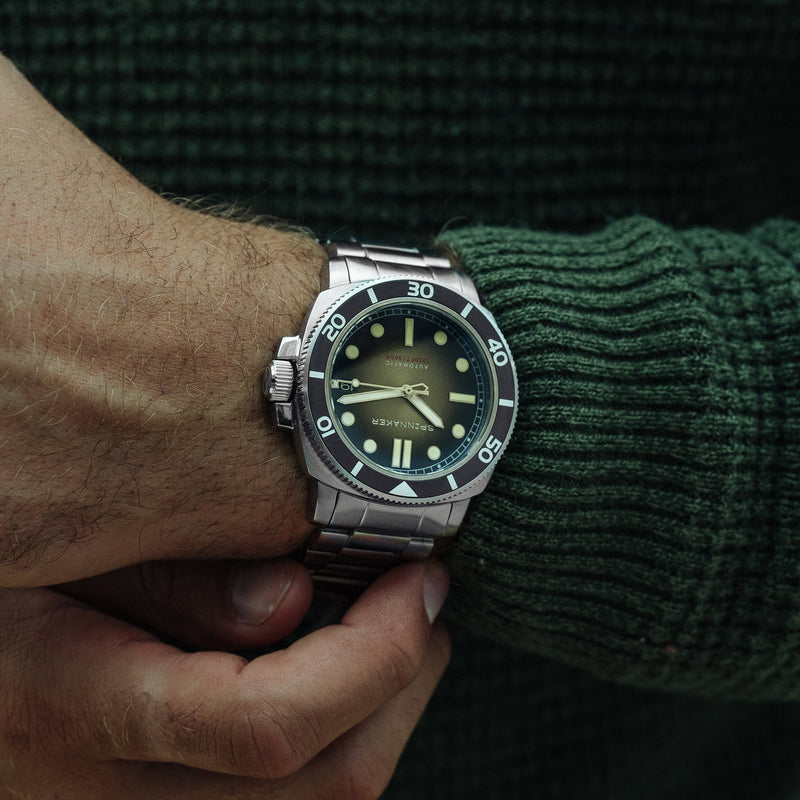 Hull Diver Brown / Stainless Steel | Brown Dial