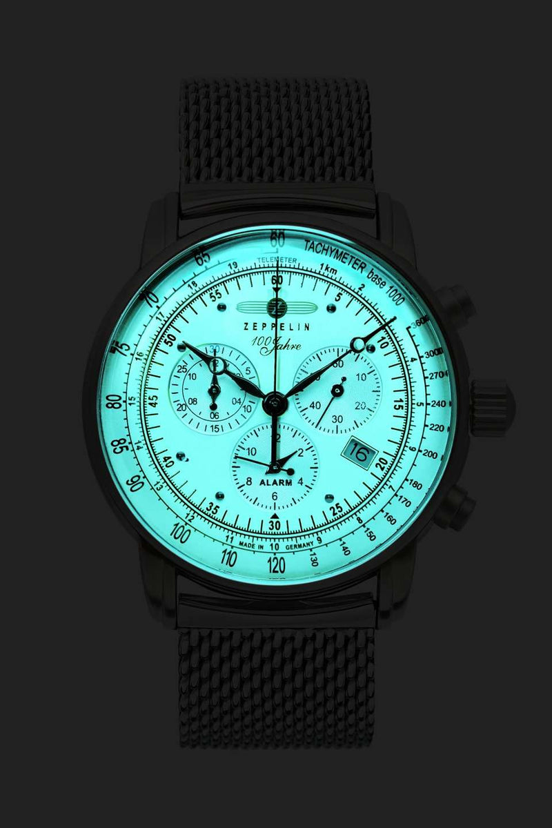 100 Jahre Chronograph White | White Dial